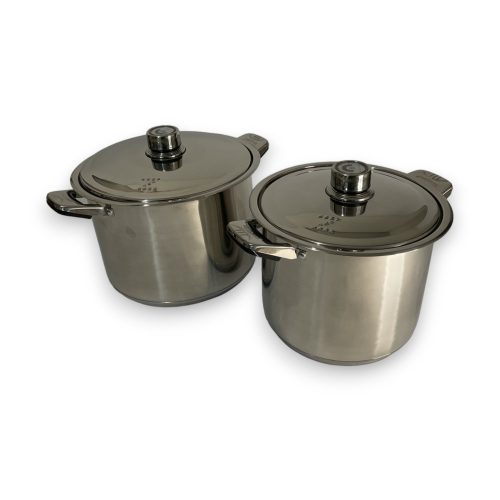 2 darabos fazék szett  (12liter, 15,5liter) - Silver Royal - SR-500